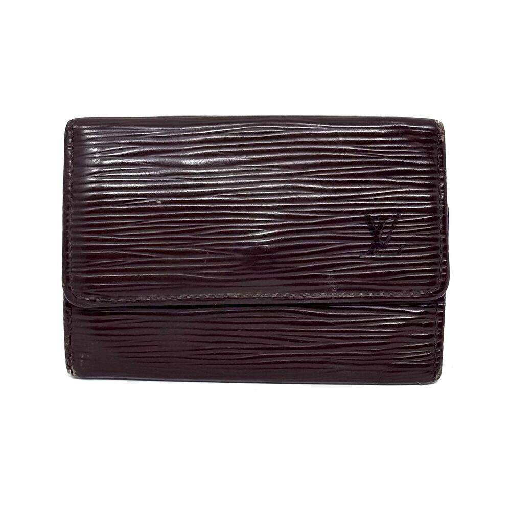 Louis Vuitton Brown Epi Key Case